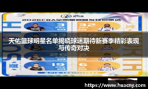 天佑篮球明星名单揭晓球迷期待新赛季精彩表现与传奇对决